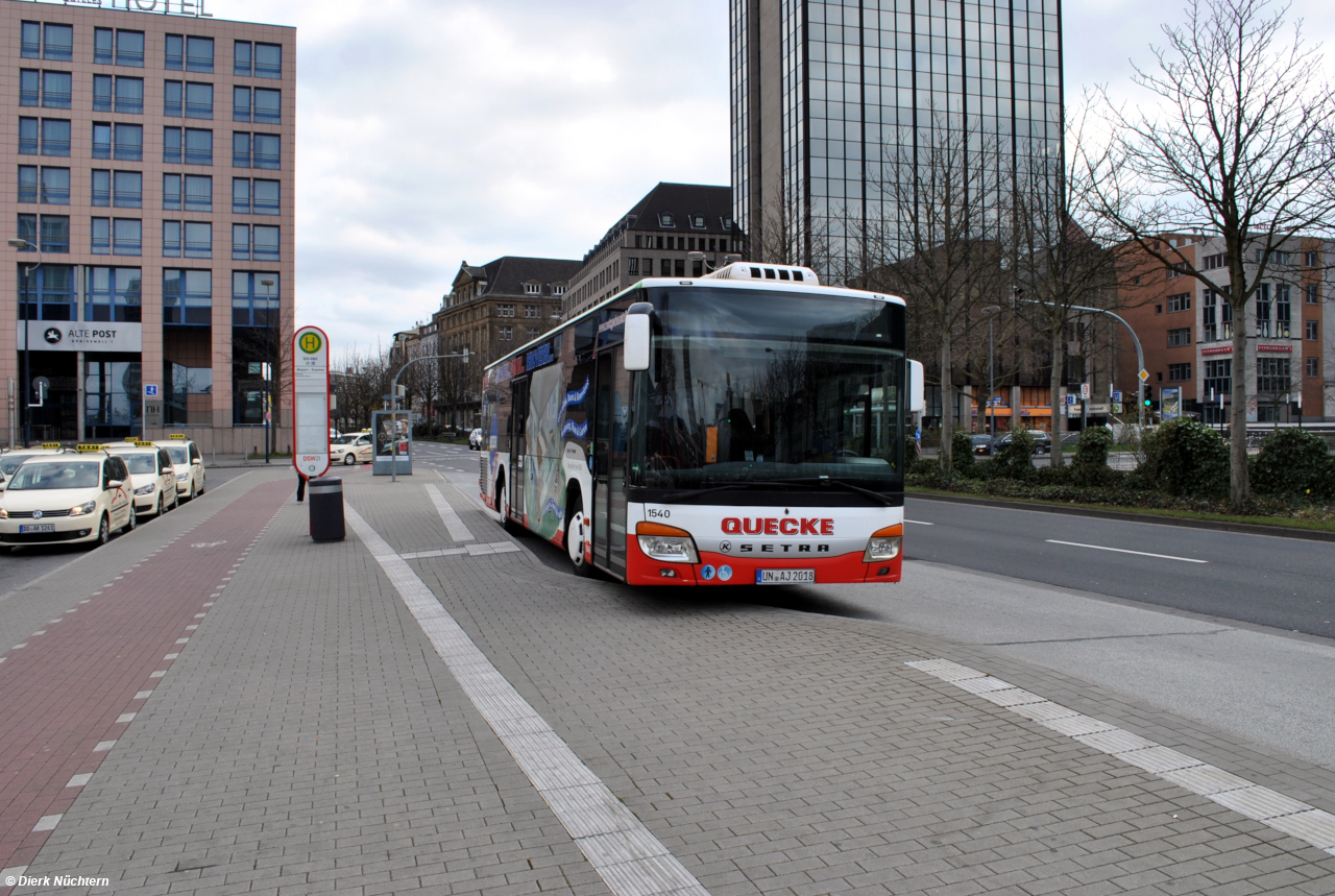 1540 (UN AJ 2018) · Dortmund Hbf Haupteingang