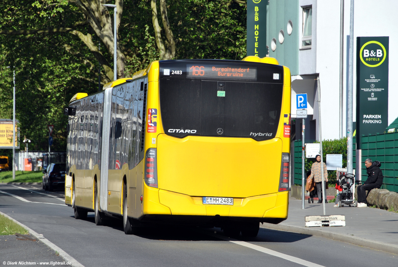 2483 (E MH 2483) · Essen Hbf -> Hollestraße