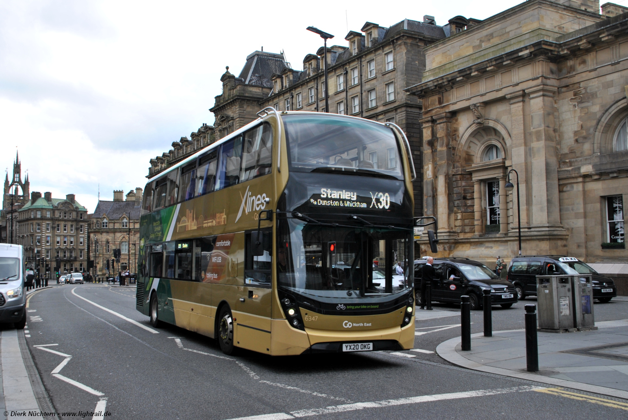 6347 (YX20 OKG) · Central Station / Neville St