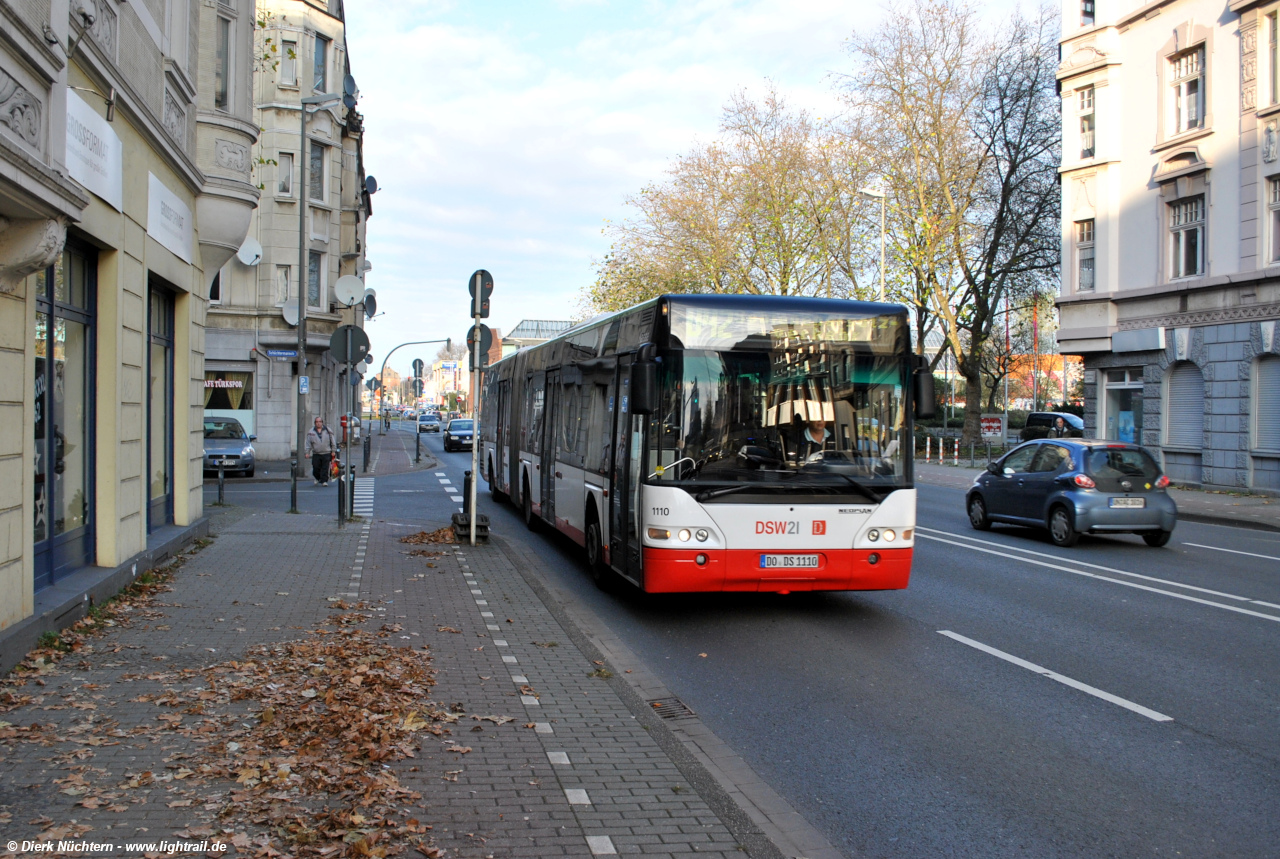 1110 (DO DS 1110) · Glückaufstr. -> Brunnenstr.