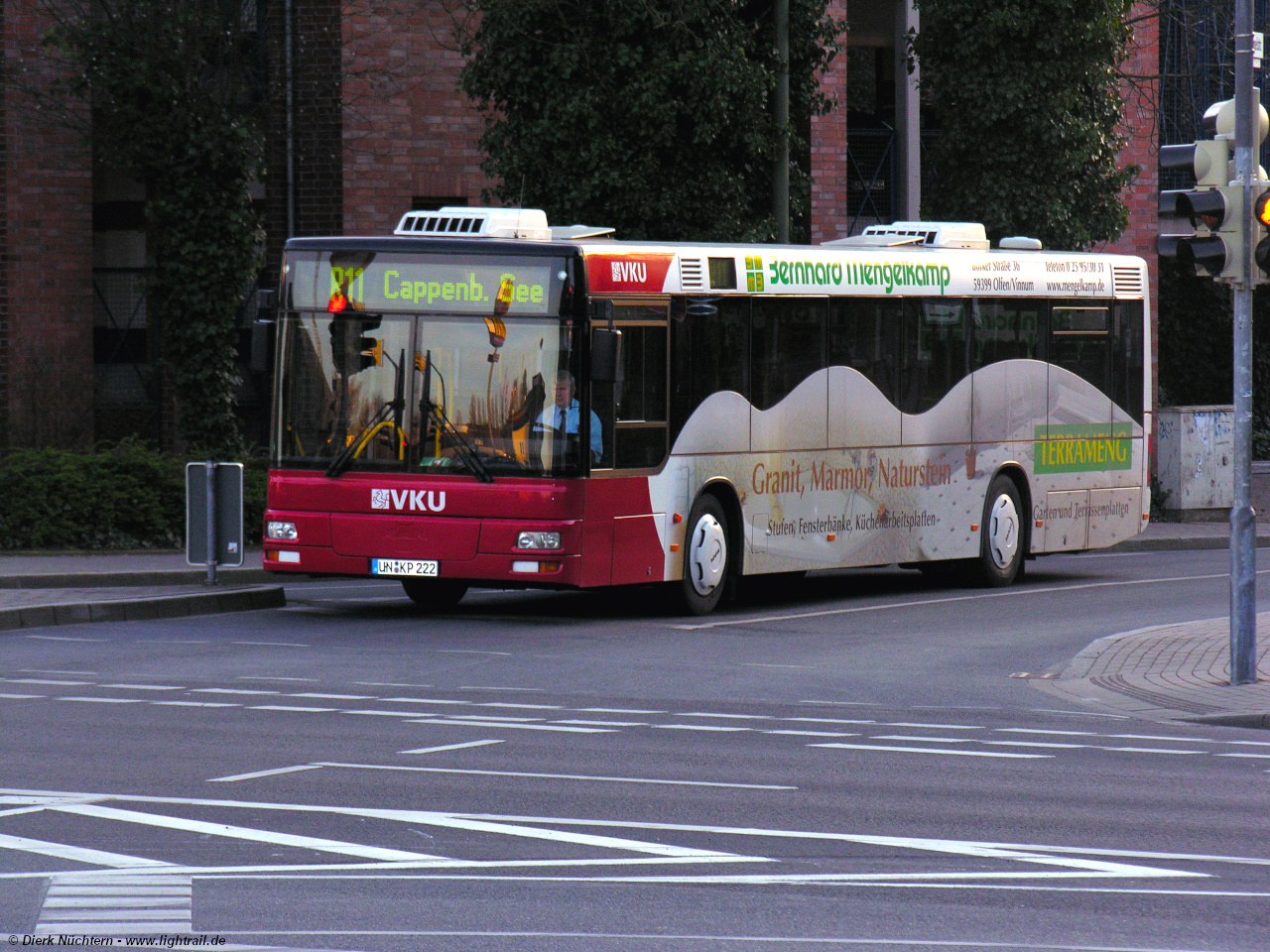 6 (UN KP 222) · Persiluhr -> Lünen ZOB-Hbf