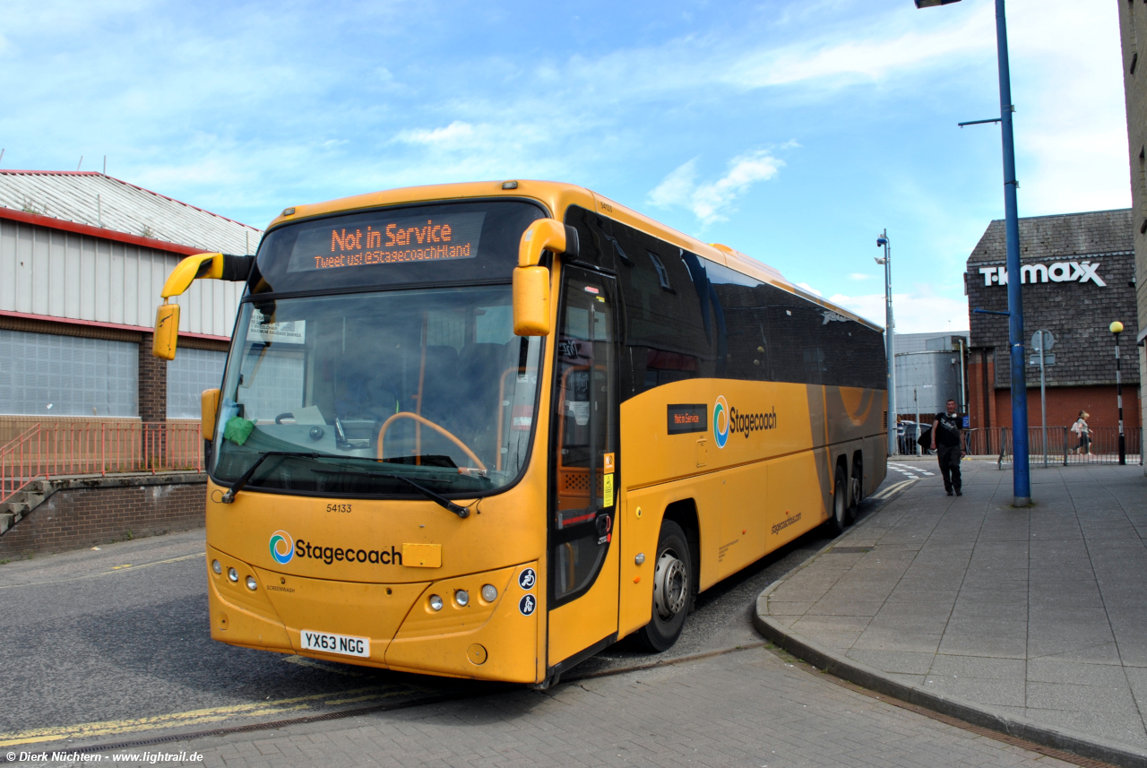 54133 (YX63 NGG) · Inverness Bus Station