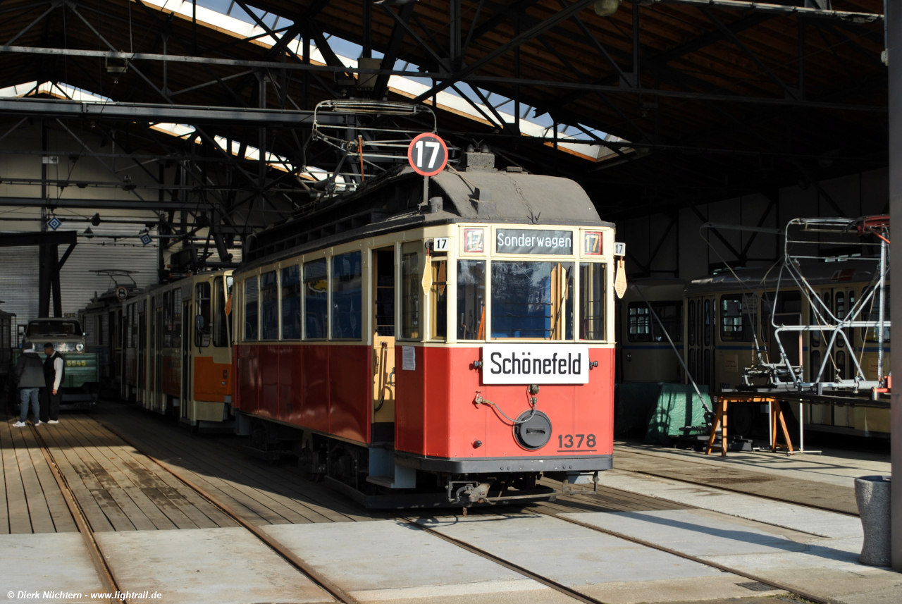 1378 · Historischer Straßenbahnbahnhof Apelstraße