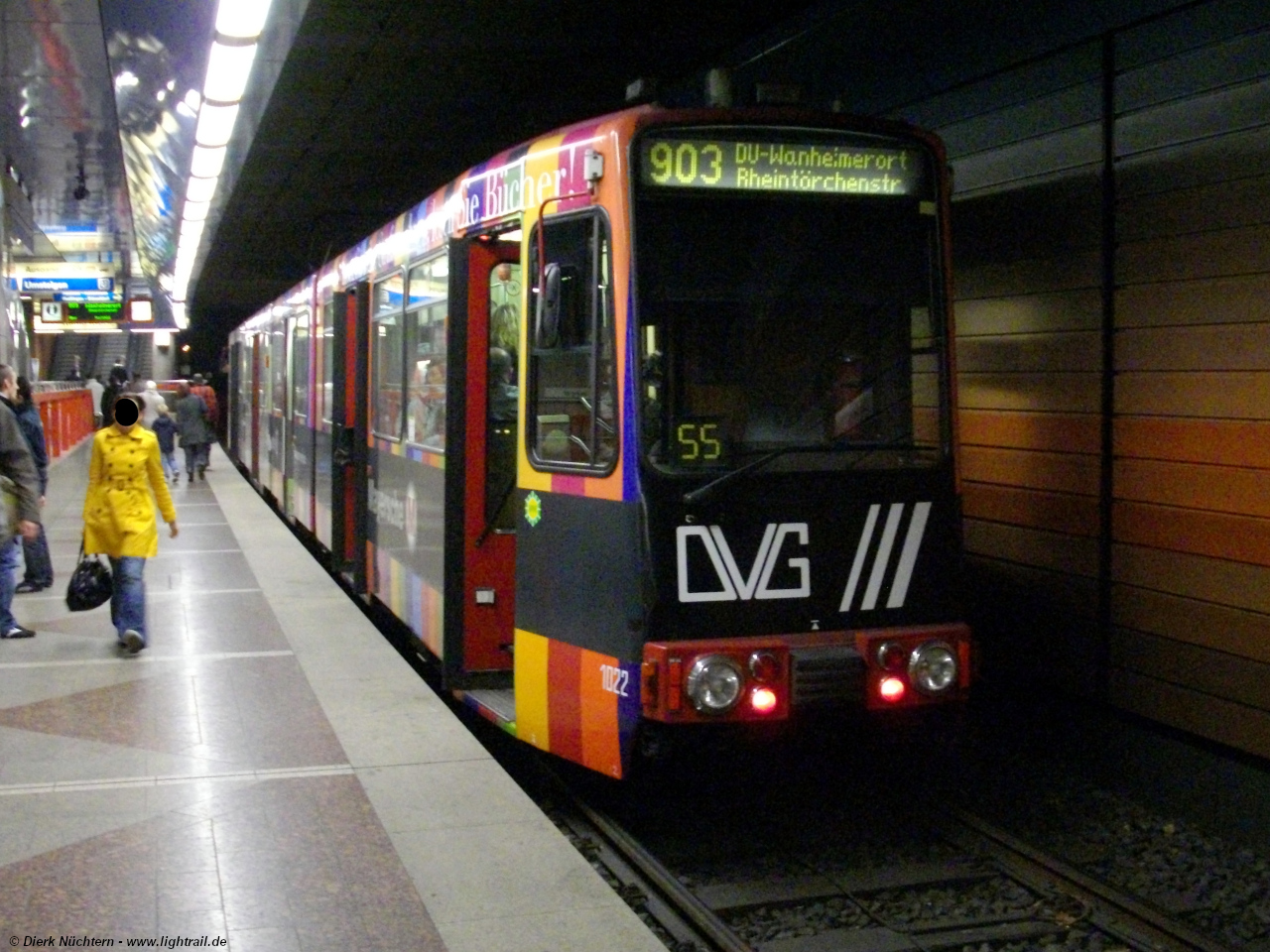 1022 · [U] Duisburg Hbf