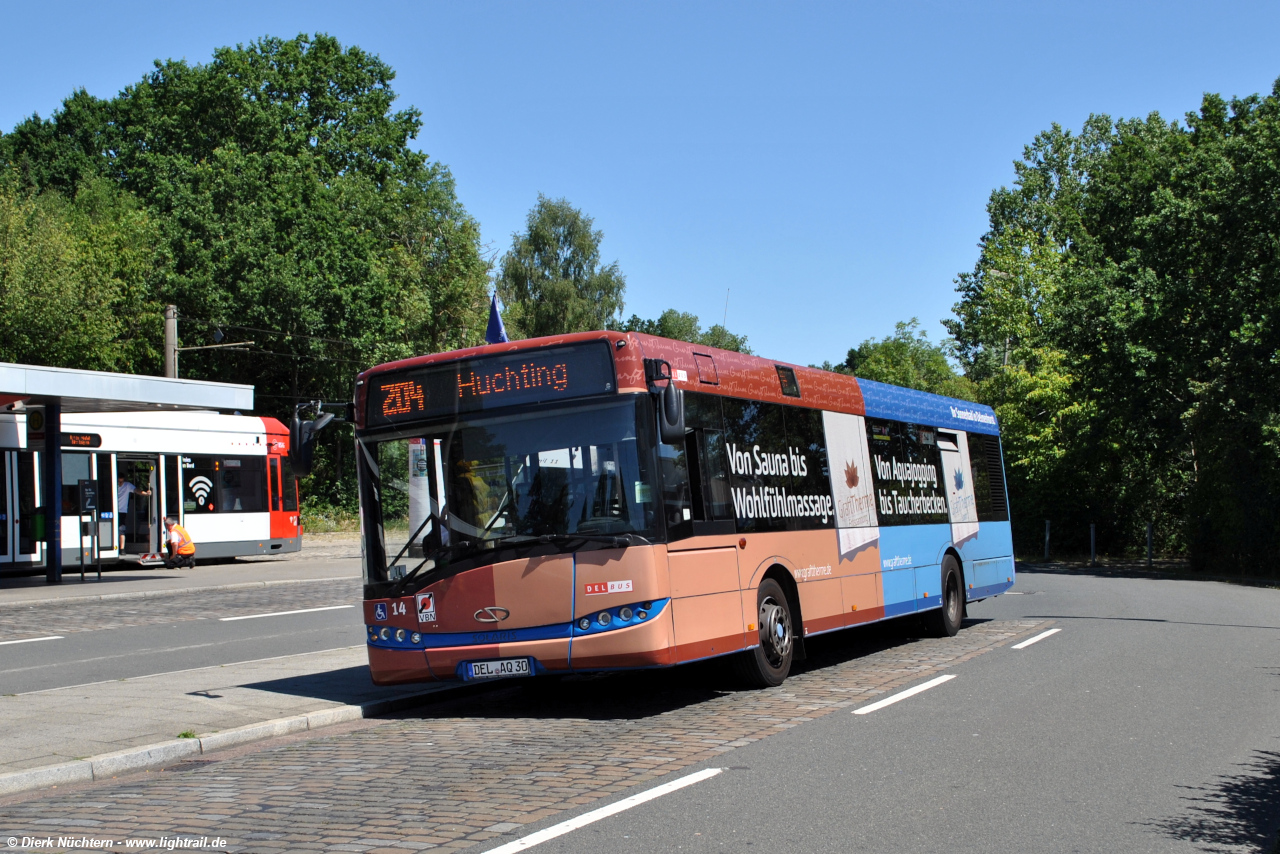 14 (DEL AQ 30) · HB-Huchting, Roland-Center