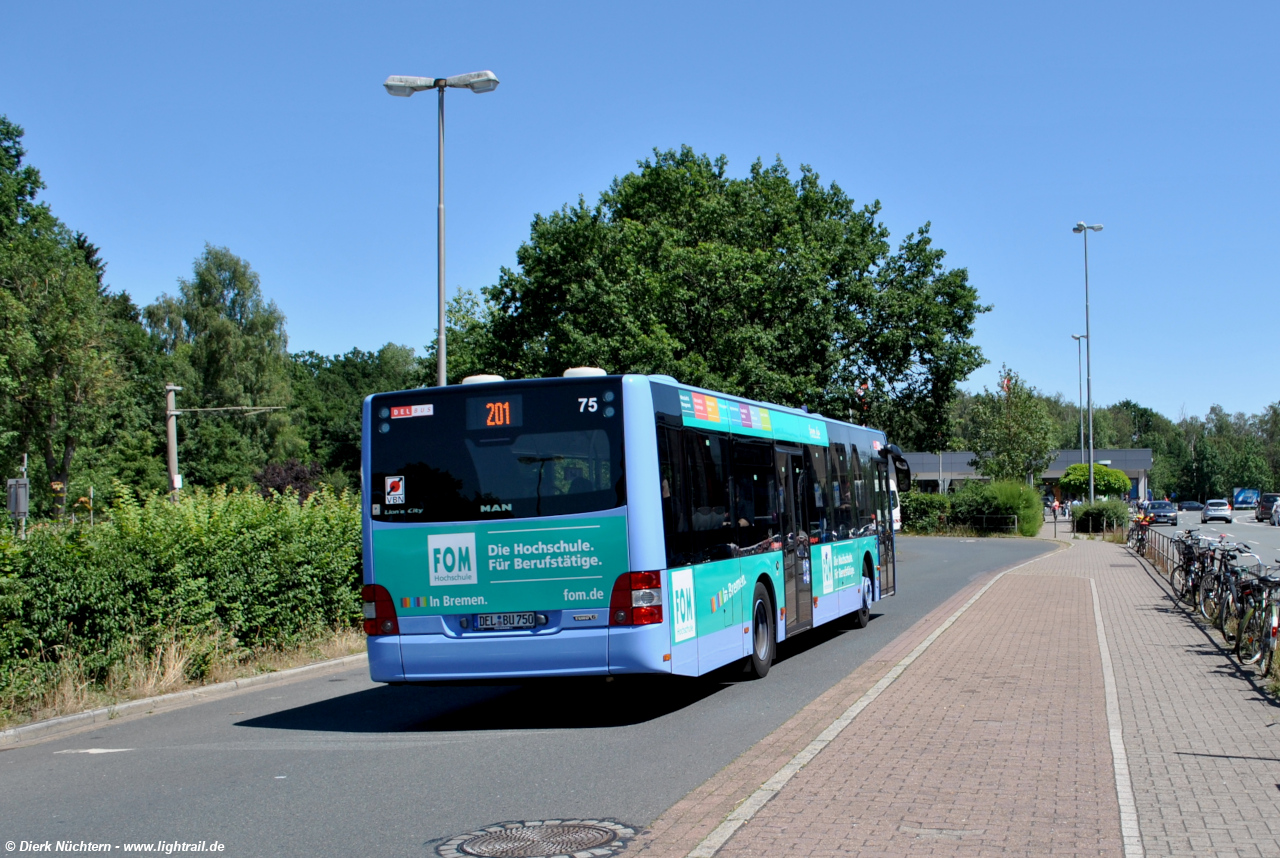 75 (DEL BU 750) · HB-Huchting, Roland-Center