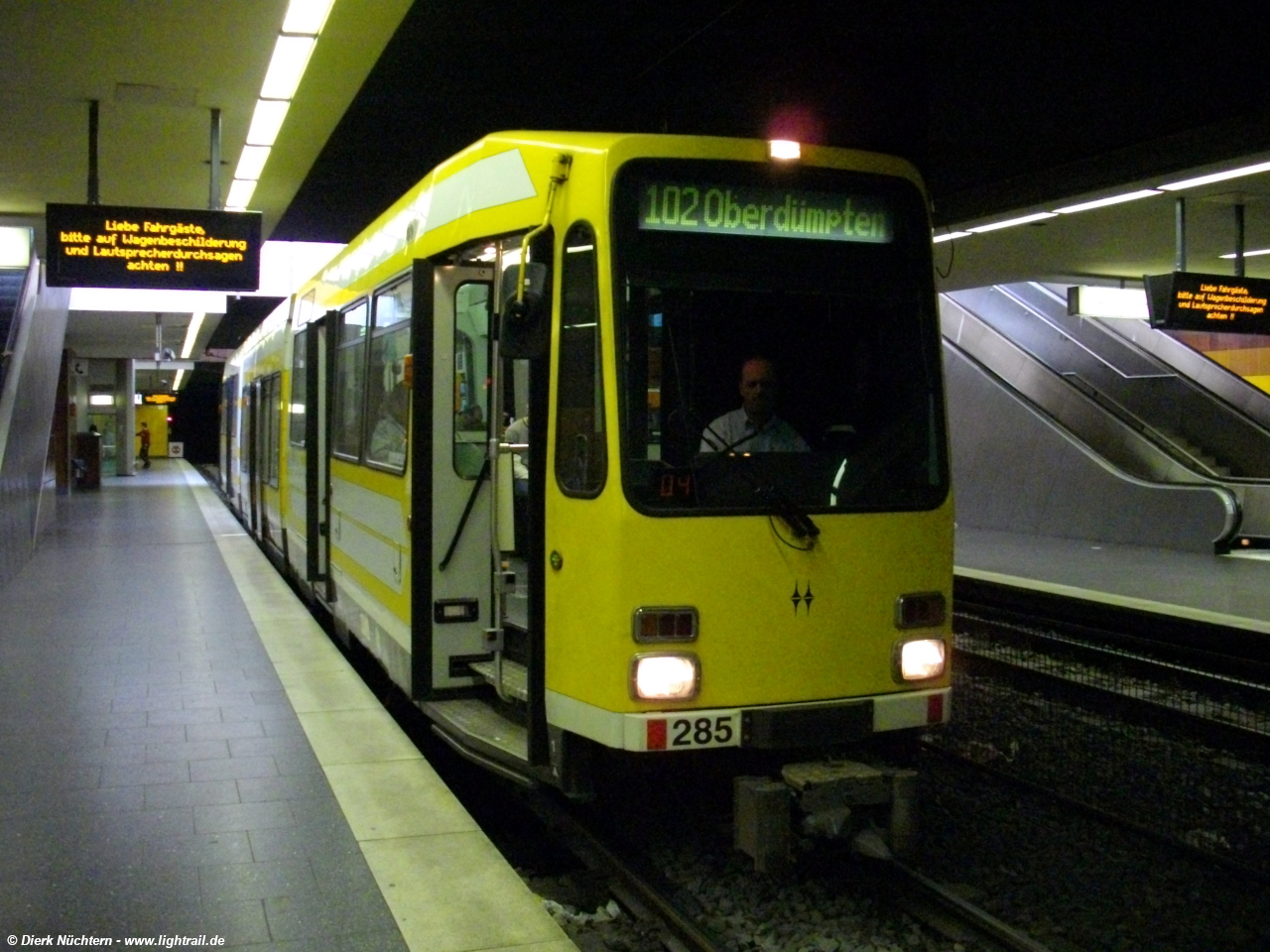 285 · [U] Mülheim Hbf