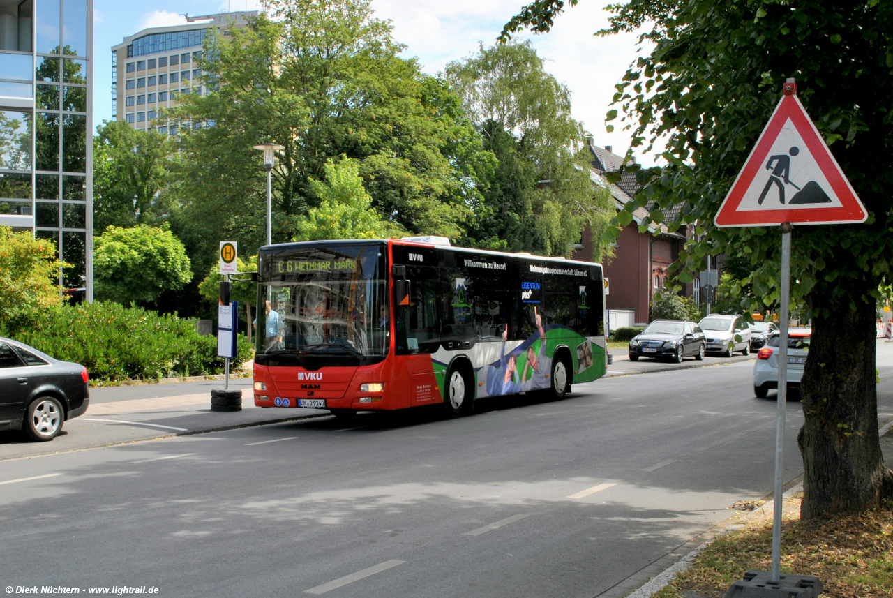 UN D 9140 · Ersatzhaltestelle Bäckerstraße