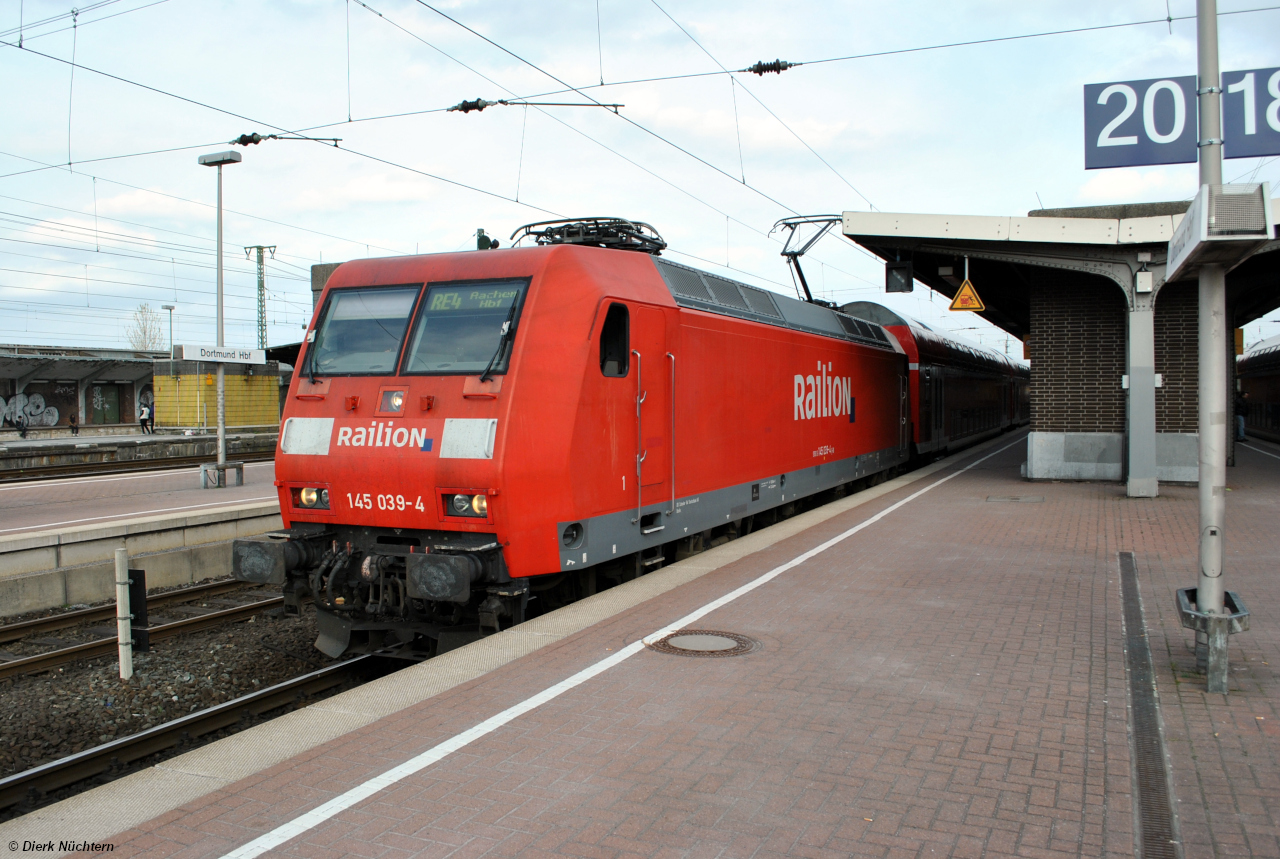 145 039-4 · Dortmund Hbf