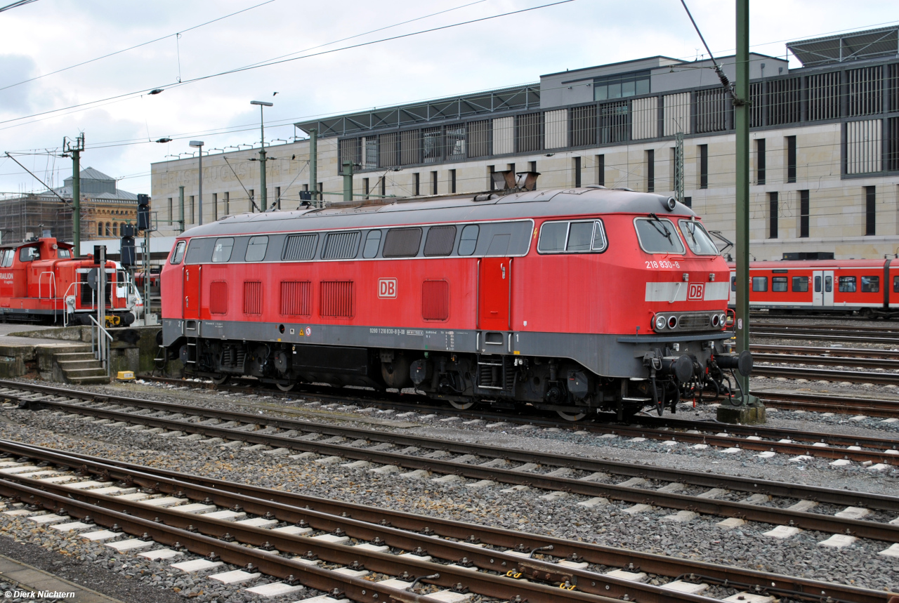 218 830-8 Hannover Hbf