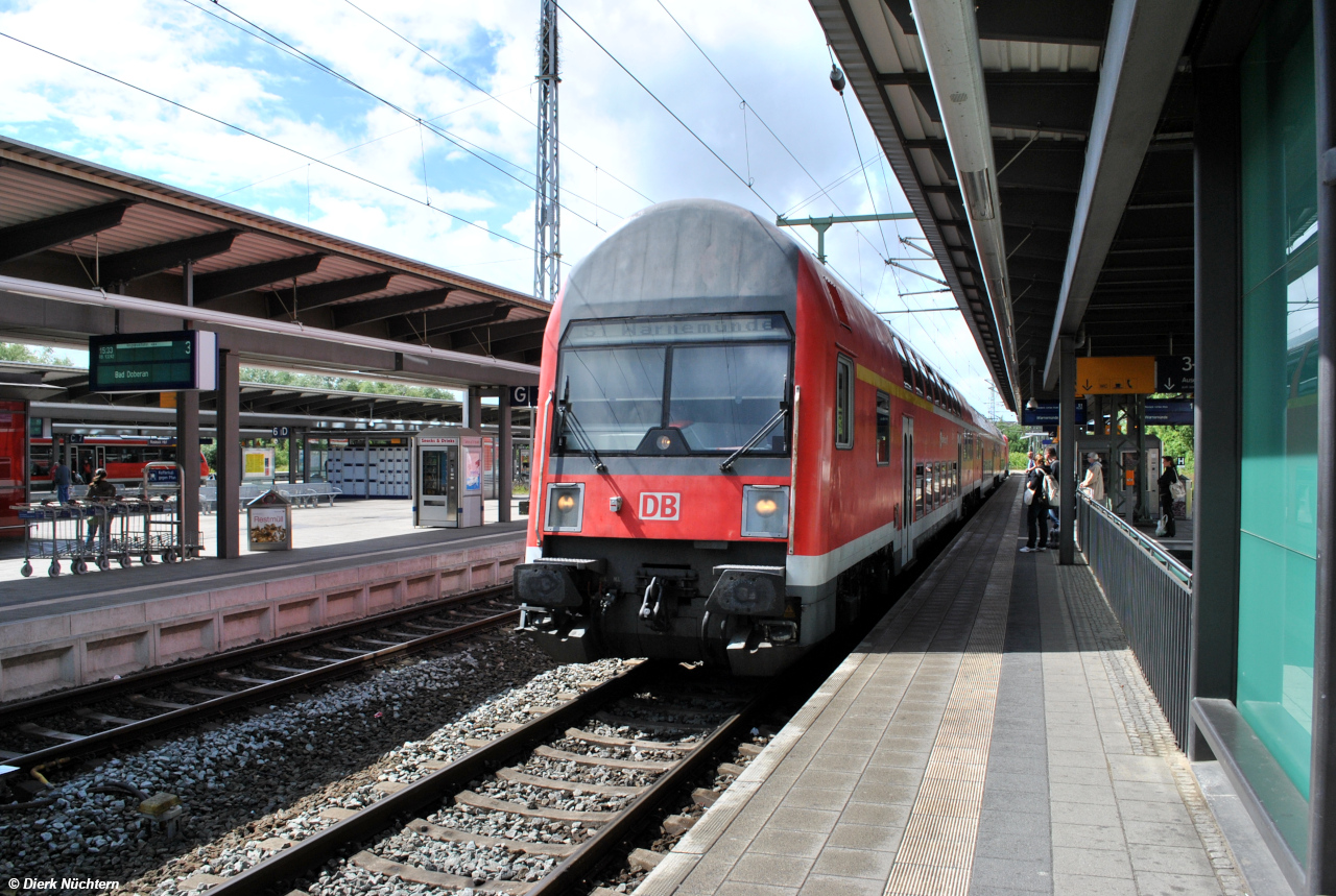 DR Steuerwagen · Rostock Hbf