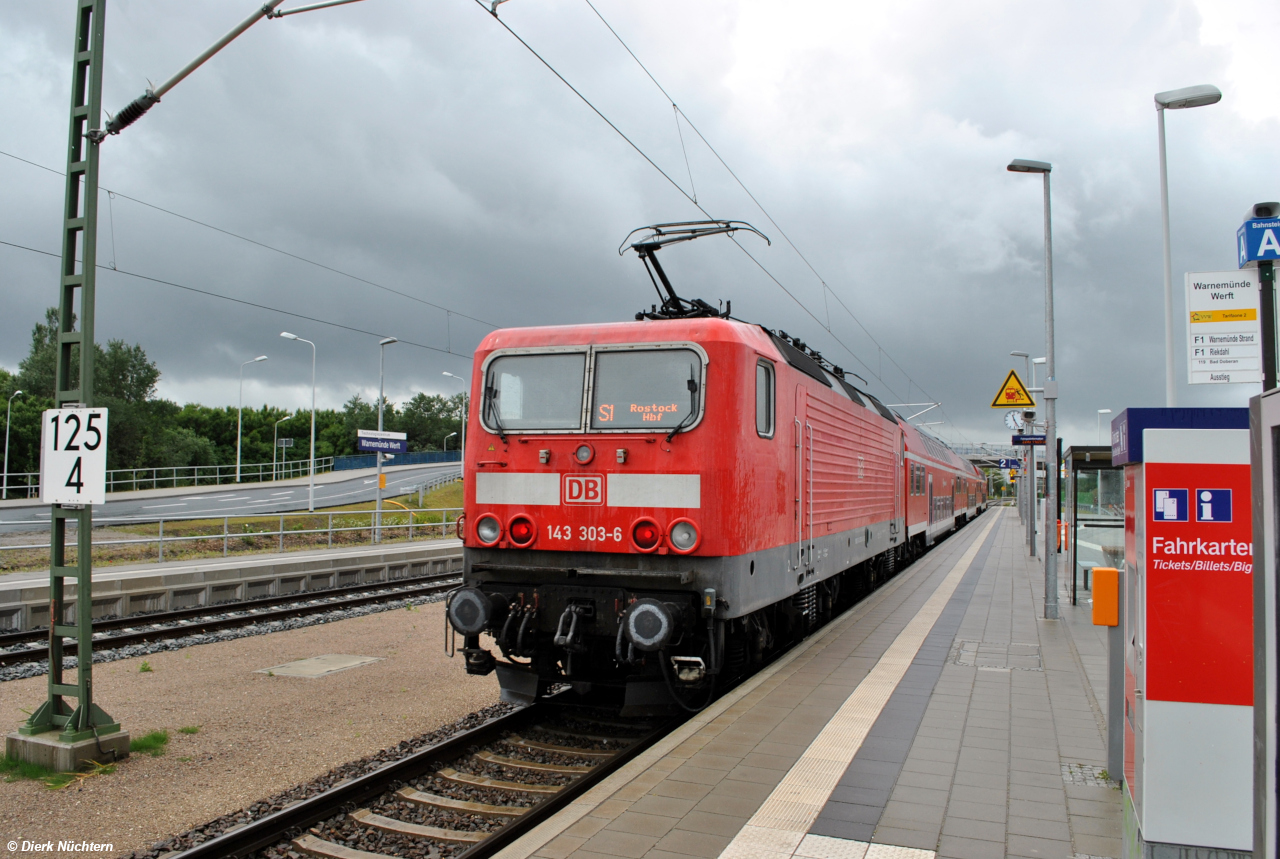 143 303-6 · Warnemünde Werft