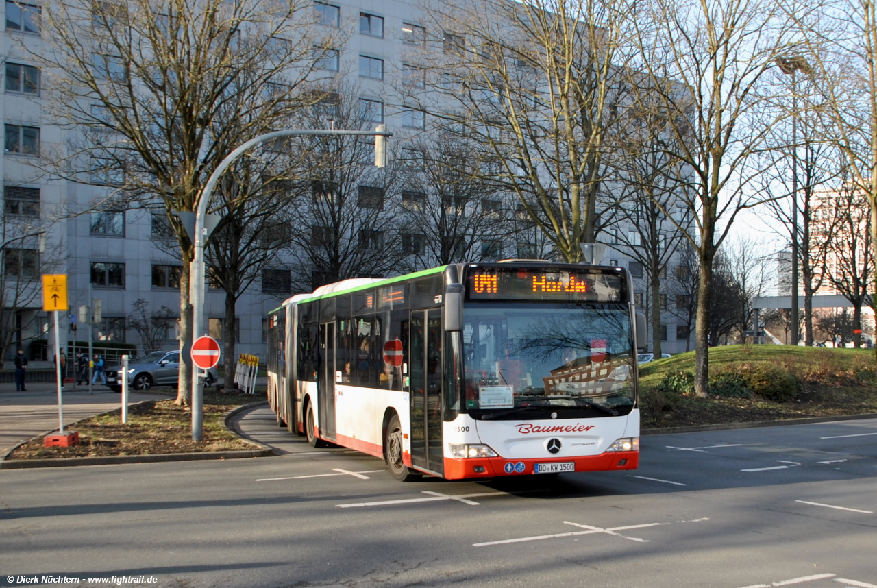 1500 (DO KW 1500) · DO Stadthaus (S) / Ruhrallee