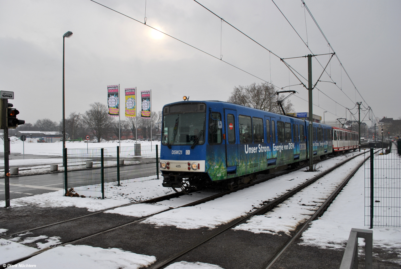 405 + 409 · Glückaufstraße