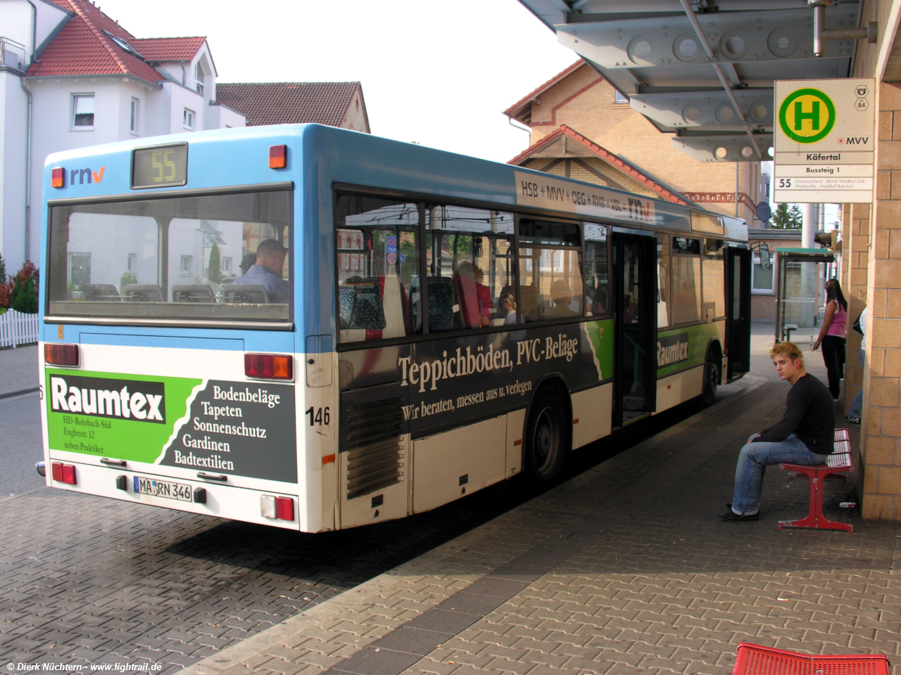 146 (MA RN 346) Käfertal Bahnhof