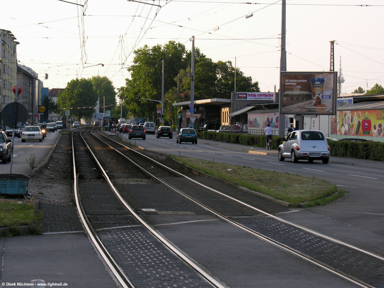 Friedrichstraße -> Neckarau Bf., 13.06.2007