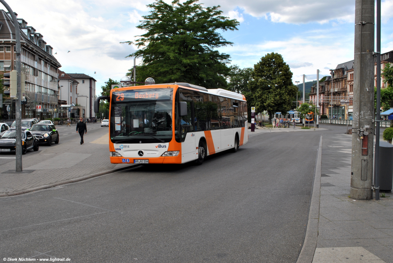 0914 (HP AO 104) · Heidelberg, Bismarckplatz