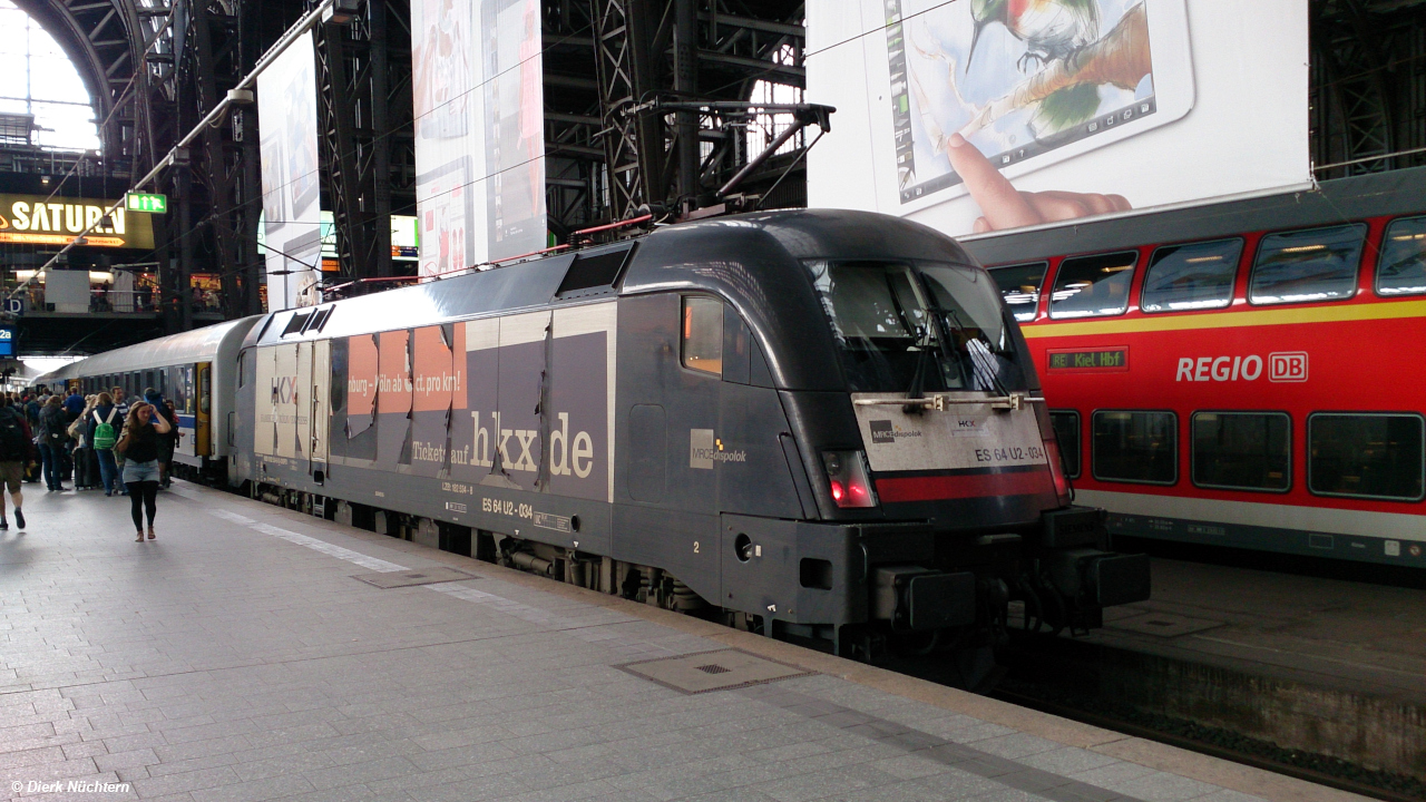 ES 64 U2 - 034 Hamburg Hbf