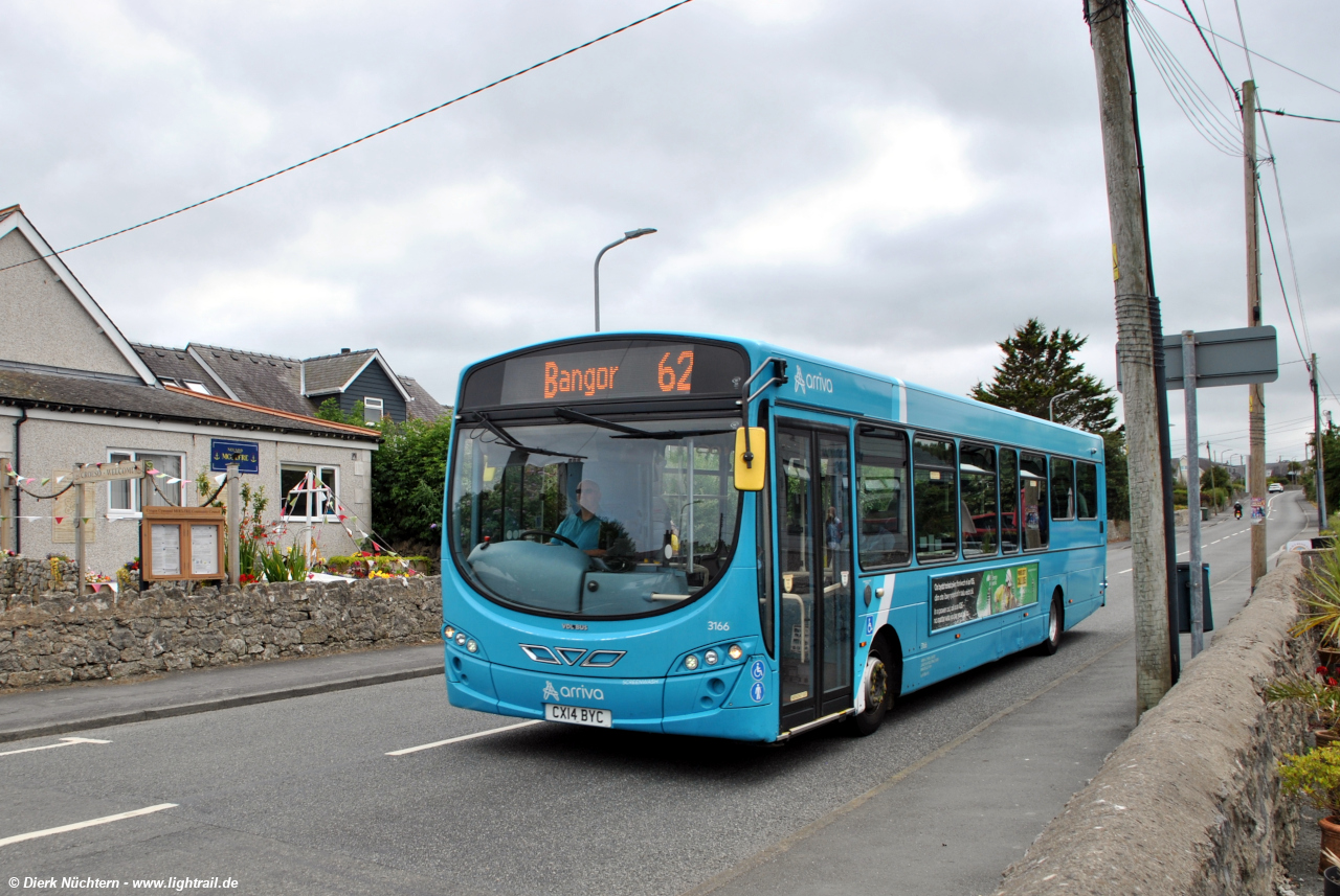3166 (CX14 BYC) · Moelfre