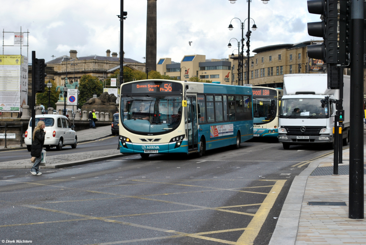 3020 (MX59 FFZ) Liverpool Lime Street