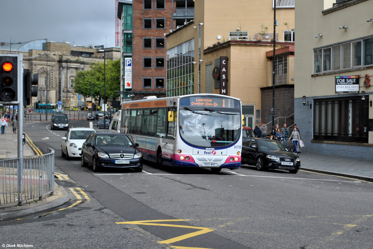 65736 (YN05 WKE) Liverpool Quees Square