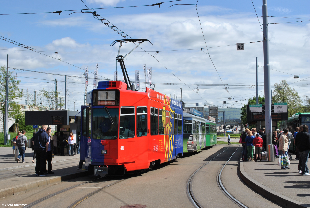 490 · Basel Badischer Bahnhof