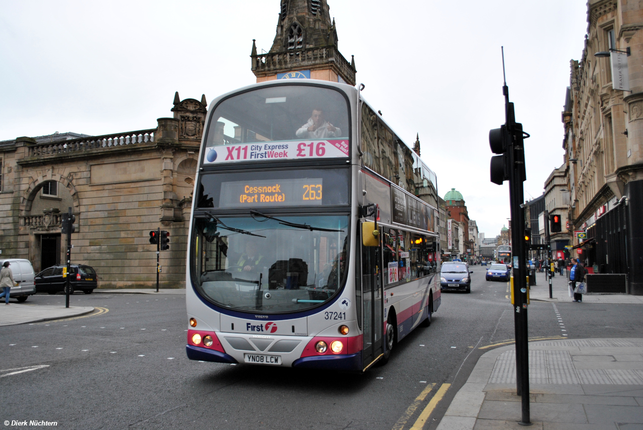 37241 (YN08 LCW) · Gallowgate