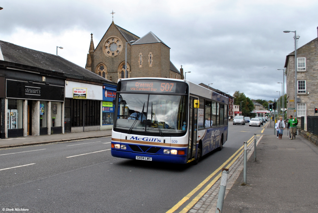 509 (GX04 LWS) · Greenock Dalrymple Street