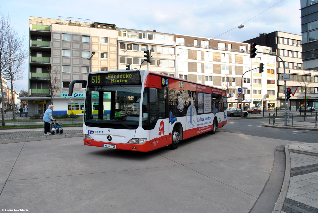 315 (HA Y 705) · Hagen Hbf