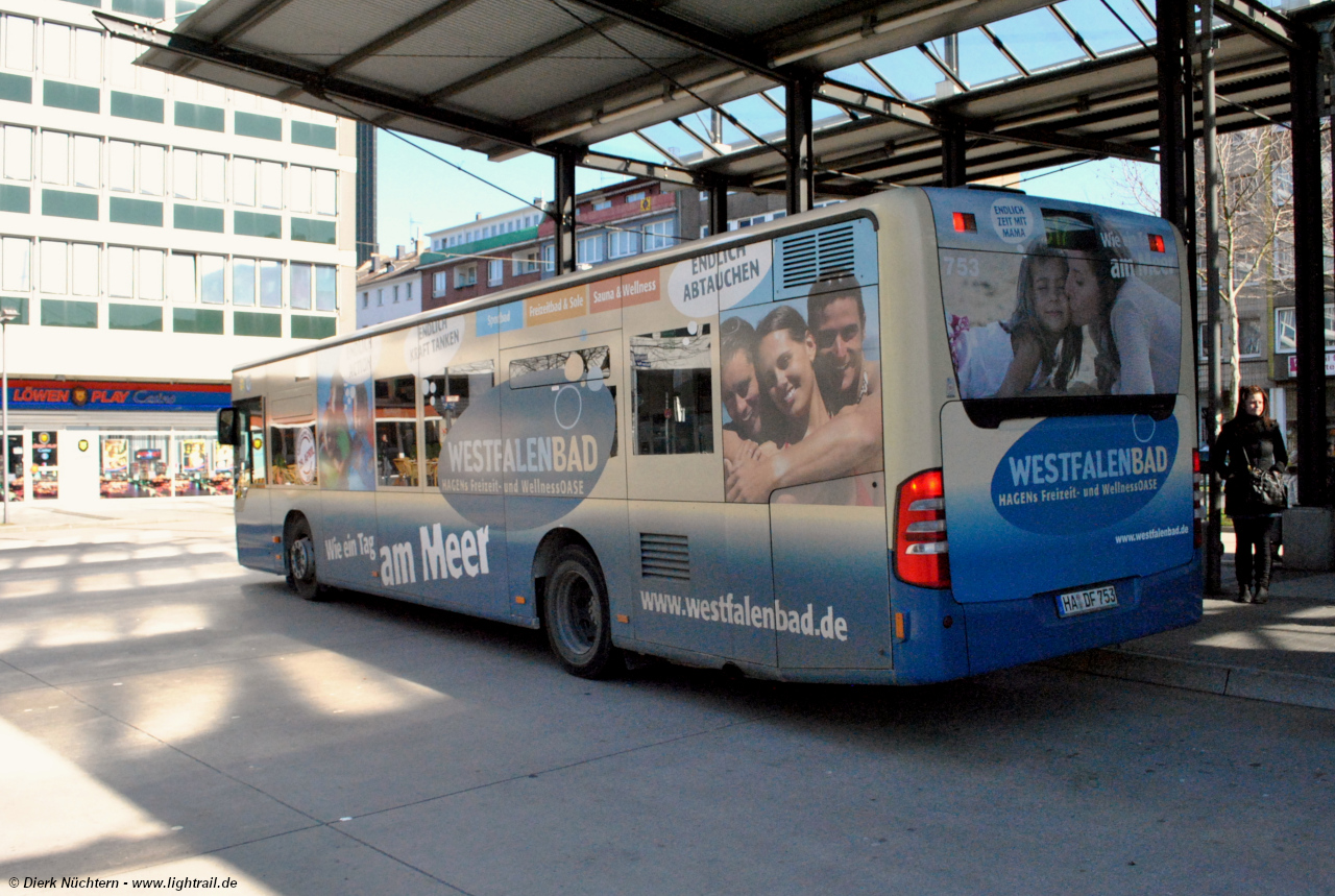 753 (HA DF 753) · Hagen Hauptbahnhof