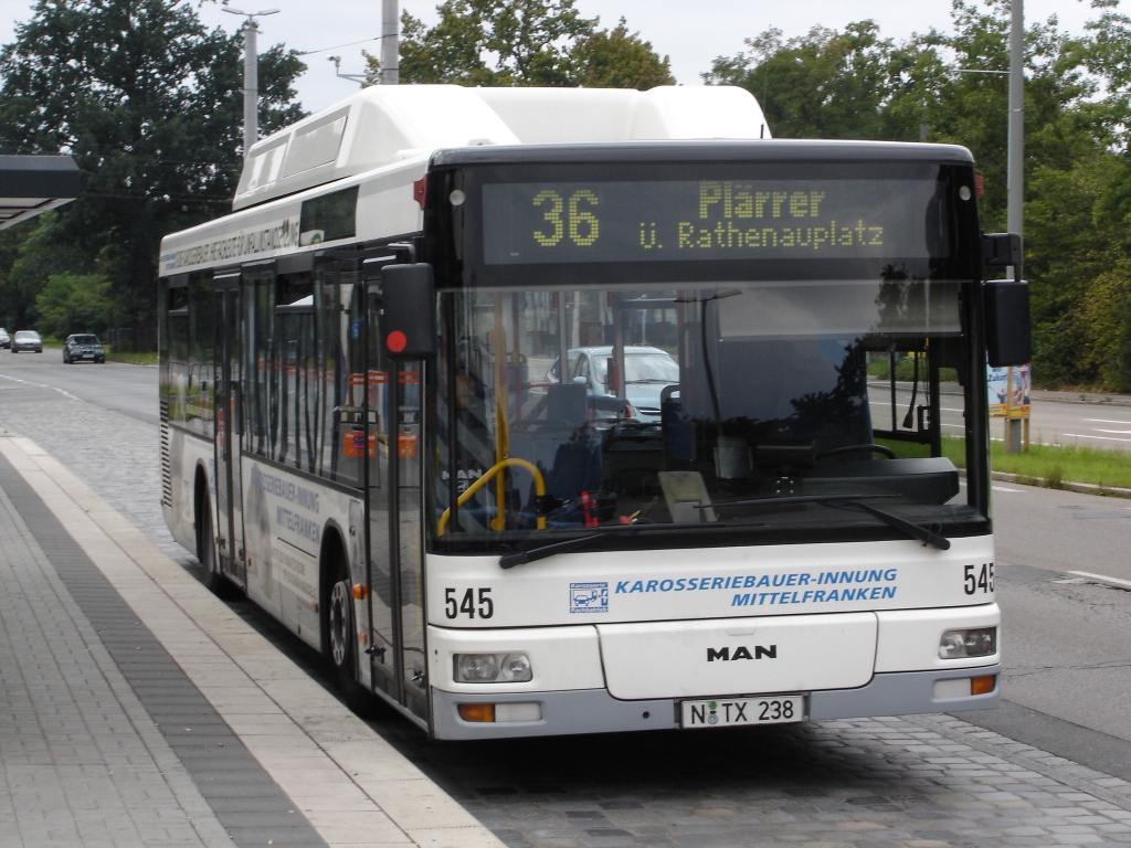 545 (N TX 238) am Doku-Zentrum, 14.09.2005