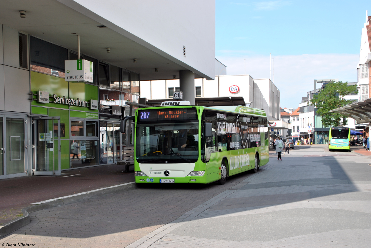 19 (GT VB 1219) · ZOB / Hauptbahnhof