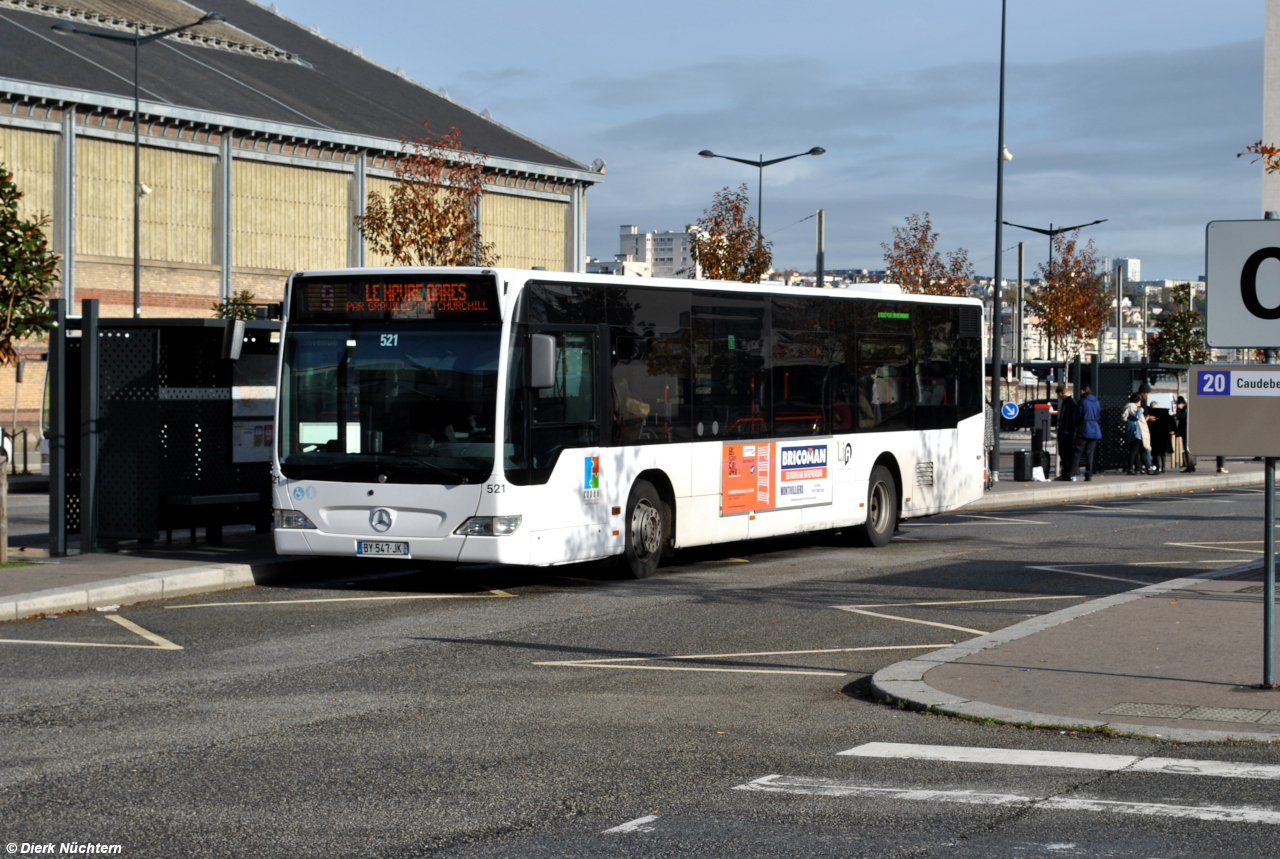 521 (BY 547 JK) Le Havre, Gares