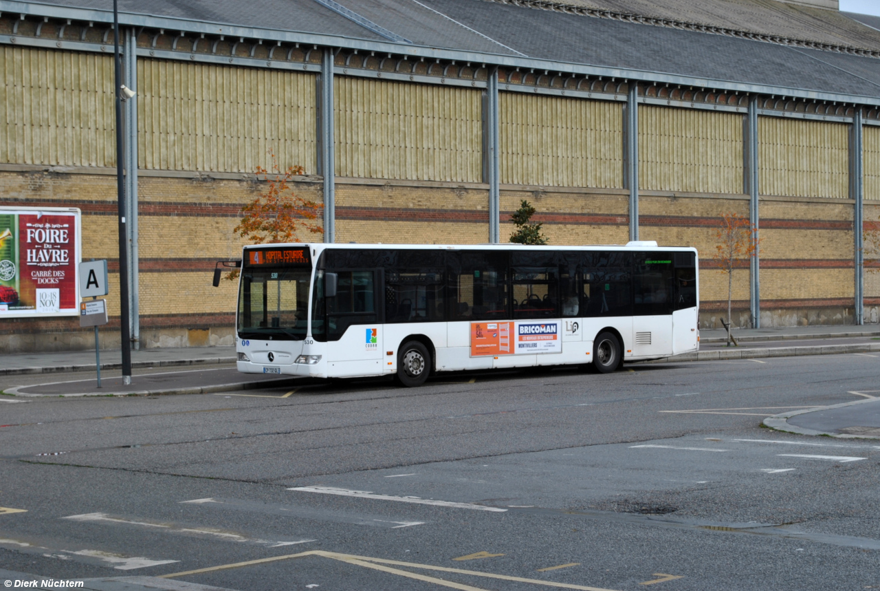 530 (CP 732 QL) Le Havre, Gares