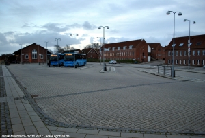 Ringkøbing Busbahnhof, 17.11.2017