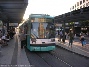 646 Mannheim Hauptbahnhof