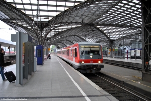 928 499-2 und 629 499-5 · Köln Hbf